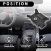 Partuto HVAC Heater Blend Air Door Control Actuator No.3C0907511A - Car Air Door Actuator - for Volkswagen Golf 2007-2017 Plastic Black - 1 Pcs view 4