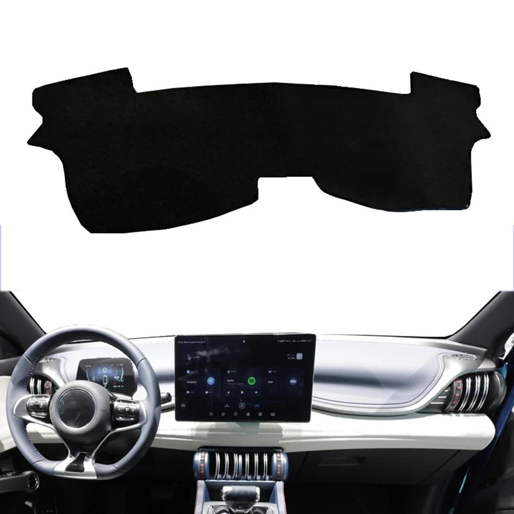 OYVDUAZB Fit for BYD Atto3 2021-2023,Car Dashboard Cover,Black Dash Mat Dashboard Cover,Anti-Slip Dash Pad Protective Cover