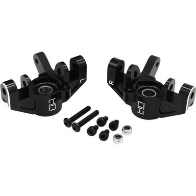 Hot Racing LSRR2101 Black Aluminum Front Hd Steering Spindles: Super Rock Rey