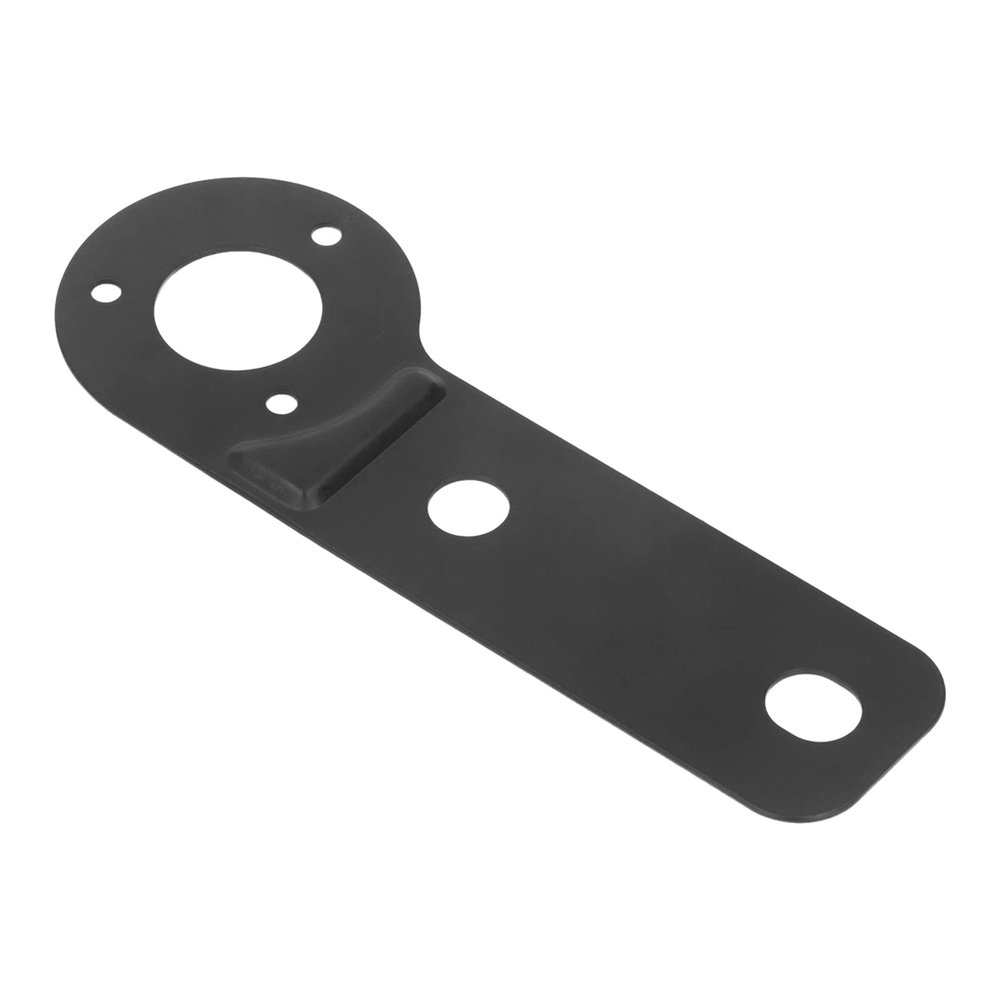 Keenso 7 Pin Heavy Duty Socket Mount Plate Hitch Tow Bar Power Socket Bracket with Multiple Holes, Easy Installation for Trailers