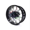 KEBEILEE CNC Aluminum Rear Wheel For LOSI Promoto MX motorcycle 1:4 (black) view 1