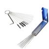TopHomer Carburetor Carbon Dirt Jet Remove Cleaner - Cleaning Needles, Cleaning Brush, Cleaning Wires Set and Hex Wrench for Nozzles Air Tools Snow Blower view 1