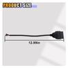 LAINLOY 16 Pins J1962 OBD OBD-II Male Connector to Open Plug Wire, 30cm/12 DIY Mobley USB Adapter, OBD Diagnostic Extension Replacement Cable OBDII Pigtail for Vehicle DIY view 2