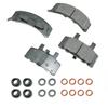 Front Disc Brake Pad Set for GMC K2500 1988-2000#4J0b view 1