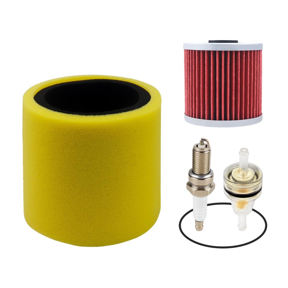 Air Filter Foam Oil Filter Fuel Filter Spark Plug For Kawasaki Bayou 220 KLF220 Bayou 250 KLF250 Bayou 300 KLF300 1988-2004 92055-1433 92070-1019 92070-1199 92055-1433 11013-1275 11013-1158 16099-004