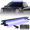 XRIDONSEN 37" 104 LED Roof Strobe Light Bar, Rooftop Magnetic lights view 1