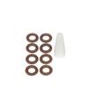 Fuel Injector Seal Kit Compatible With Nissan Altima 2.5L L4 2006 2005 2004 2003 2002 P-2628439 view 1
