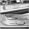 D SOLUTIONS Pair of LED DRL Light Bar Headlight Assembly Compatible with Chevy Impala 2000-2005 (Chrome Housing Clear Lens Clear Corner) view 4