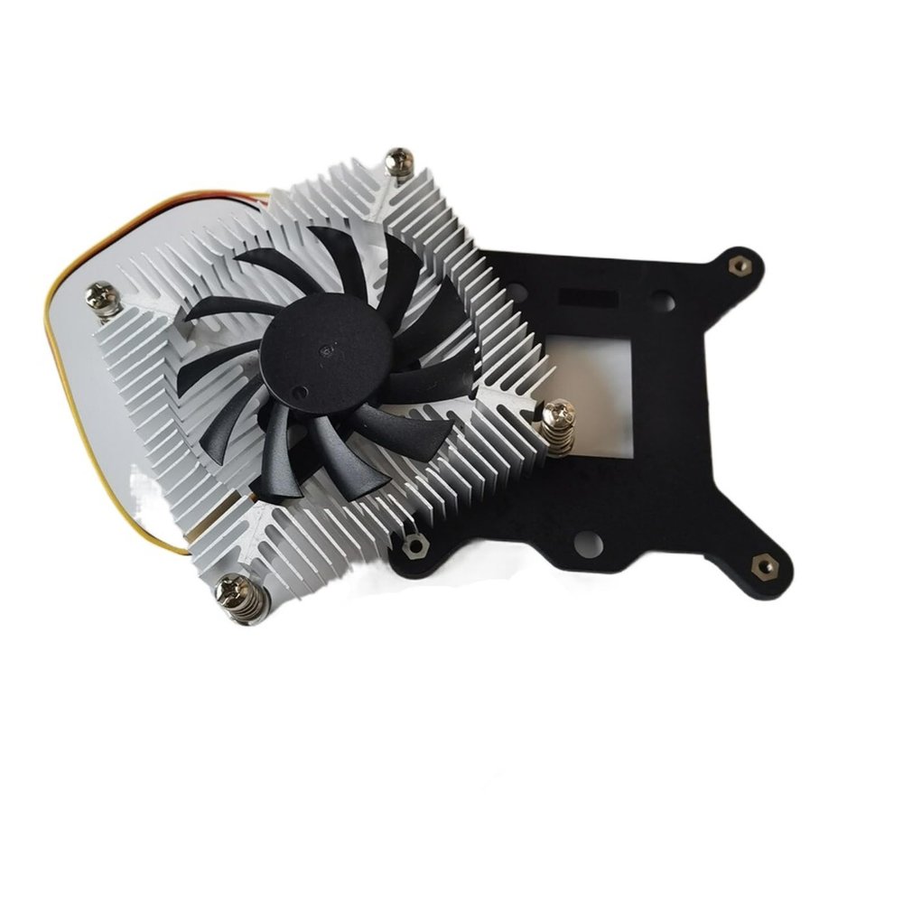 EKFVNIQQ 20W 30W 50W 100W High Power LED Heat Sink with Fan Aluminum Cooling 20W 30W 50W 100W 12V