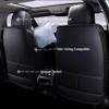 ANKIV Car Seat Covers Custom Fit for Ford Explorer 2004-2023 2024 Faux Leather Waterproof Interior Accessories Seat Cover Cushion Vehicle Protector Airbag Compatible (Front 2 Seats,Red) view 2
