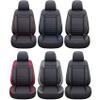 ANKIV Car Seat Covers Custom Fit for Ford Explorer 2004-2023 2024 Faux Leather Waterproof Interior Accessories Seat Cover Cushion Vehicle Protector Airbag Compatible (Front 2 Seats,Red) view 4