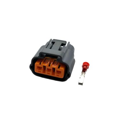 TakenE 1/5/10 Set 3 Pin Waterprof Cable Connector Female Or Male Plug Ignition Coil 6195-0009 6195-0012 DJ7034-2.2-21 DJ7034-2.2-11(Color:Female,Size:20 Sets)