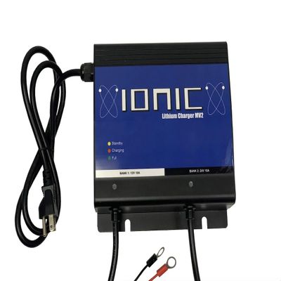Ionic 24V Multi Voltage Lithium LiFePO4 Charger | 24V 10A + 12V 10A