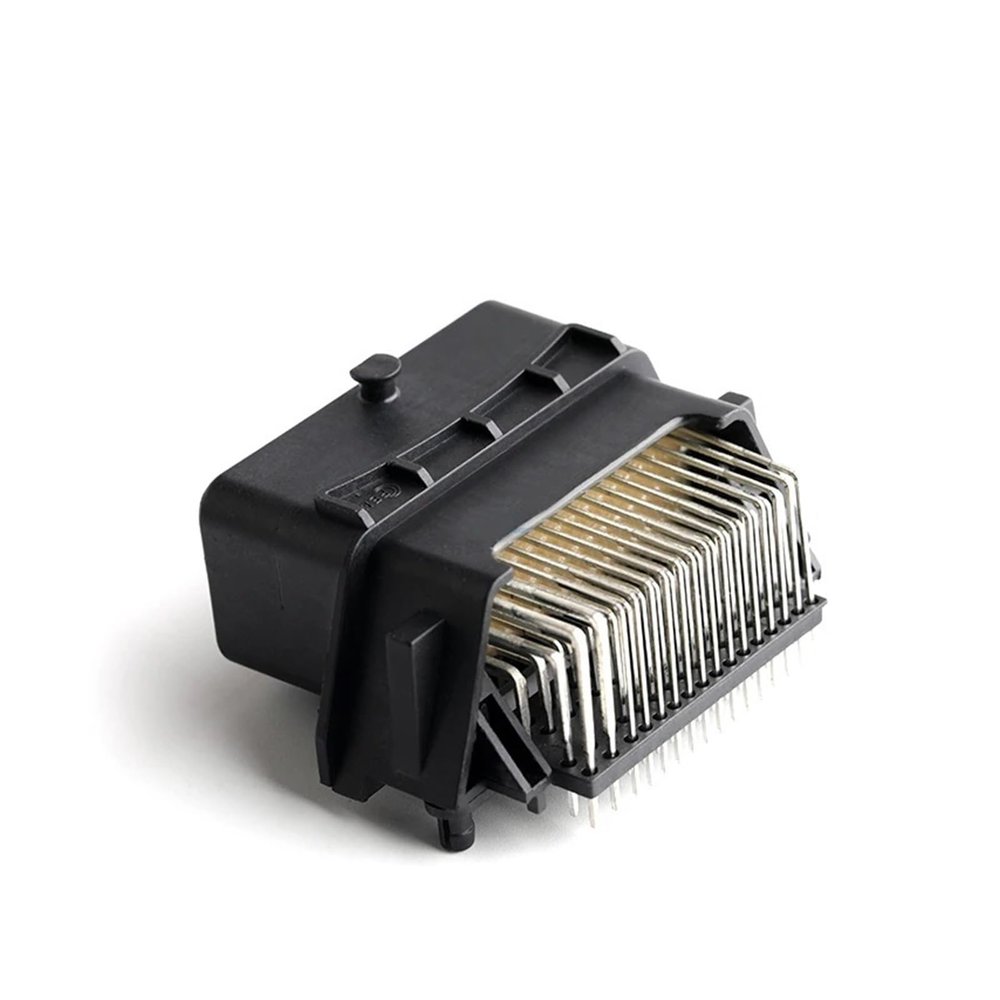 DLAHPJPT Automotive Electrical connectors 1 Set 64 Pin Automotive ECU Board Connector Header Car Control Box pl;/UG Fit Compatible Three Generation 01971600