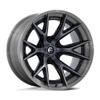 FUEL OFF-ROAD FC402 CATALYST 24X12 6X5.5 4.77-44mm GLOSS BLACK WITH BRUSHED GRAY TINT FACE & LIP - FC402BT24126844N view 2