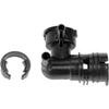 AINNUDSE Radiator Filler Neck for Lexus for RX350 2007-2009,for Toyota for Sienna 2007-2009 Snap-on Attachment Method Black/Finish 6 in. Height with 16410-0P201 16041-0P180 view 2