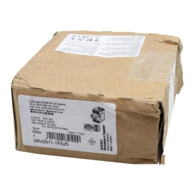 3RV2011-1FA25 3RV20111FA25 Sealed in Box with Warranty