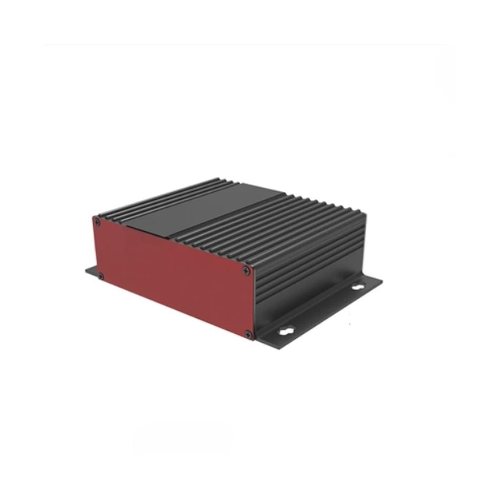 DLAHPJPT Automotive Electrical connectors 1 Set Integrated Aluminum Box Alloy Shell Instrument Outer Case DIY Power Supply Enclosure 147 * 41 * 100/150/155(4P)
