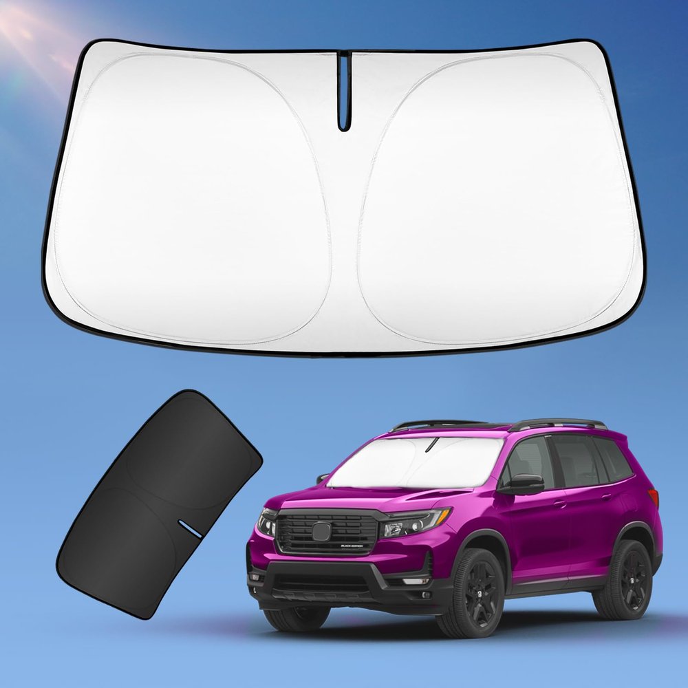 Sunshade for Honda Passport 2019-2024 2025 Windshield Cover Sun Shade
