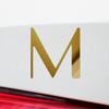 Decal Stickers of Parisish Letter M (Metallic Gold) (Set of 2) Premium Waterproof Vinyl Decal Stickers for Laptop Smartphone Car Dirt Bike Wall Room Mason Jar Bathtub - BICVER1e18711GOW19Y24 view 4