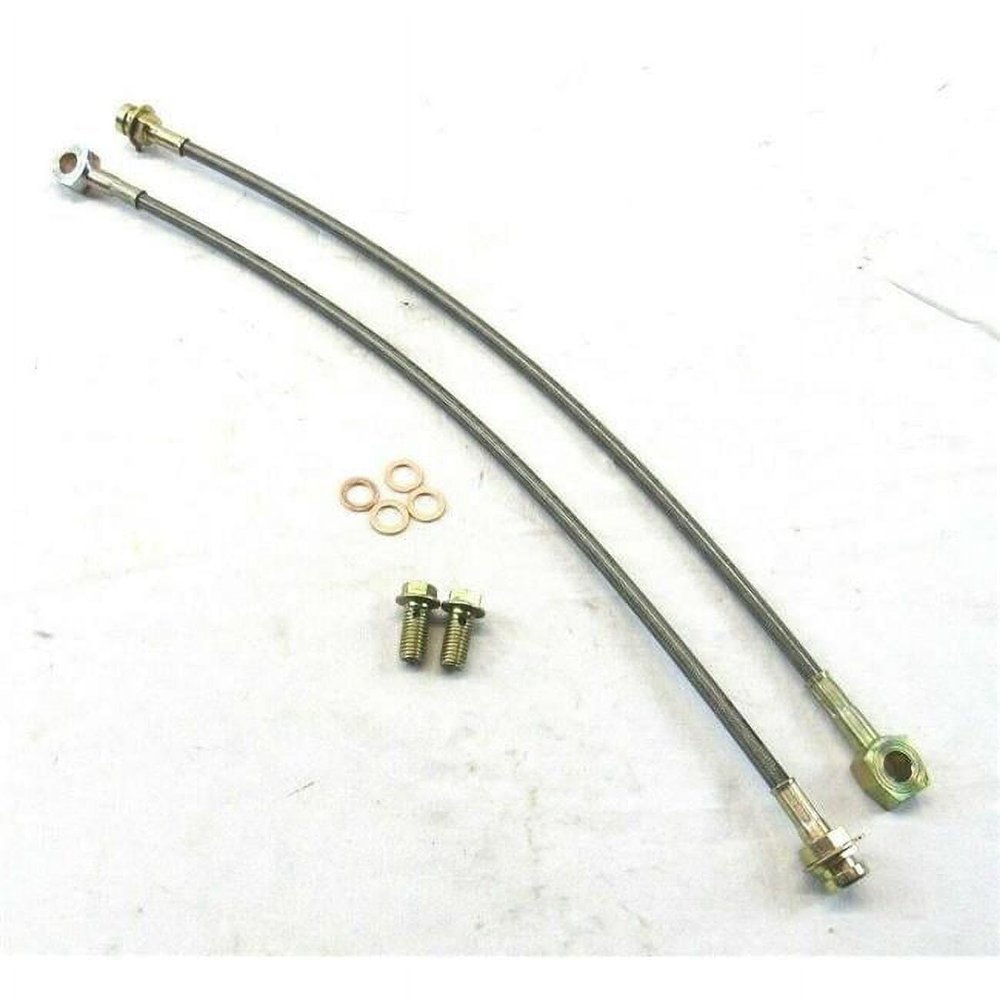 212 Main 18 in. & 10 mm Banjo Stainless Steel Brake Lines