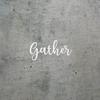 Decal Stickers of Gather (White) (Set of 2) Premium Waterproof Vinyl Decal Stickers for Laptop Phone Accessory Helmet Car Window Mug Tuber Cup Door Wall Decoration - BICVER1e79542WHW19Y24 view 2