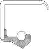 Manual Transmission Input Shaft Seal Compatible With Chevrolet R30 Manual Transmission 1988 1987 P-2635143 view 4