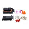 Automotive Electrical connectors 1 Set 40 Pin ECU Connector Auto Lgnition Wire Harness PCB pl;/UG with Terminals Fit Compatible 038 906 379 B 038906379B view 1