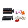 Automotive Electrical connectors 1 Set 40 Pin ECU Connector Auto Lgnition Wire Harness PCB pl;/UG with Terminals Fit Compatible 038 906 379 B 038906379B view 2