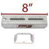 Extreme Max 3006.7012 8" Galvanized Swivel-Top Bunk Bracket with Hardware 2-Pack Fits 2" x 3" Boat Trailer Crossmembers view 2