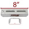 Extreme Max 3006.7024 8" Galvanized Swivel-Top Bunk Bracket with Hardware for 3" x 3" Trailer - 4-Pack view 2