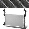 CAAP DRIVEN 13707 Radiator Compatible with Ford Mustang 2.3L Turbo 15-19 Aluminum Core Factory Style Replacement FR3Z8005A FR3Z8005B FR3Z8005H FO3010332 CU13707 DPI13707 CAAP-RAOEM-13707 view 1