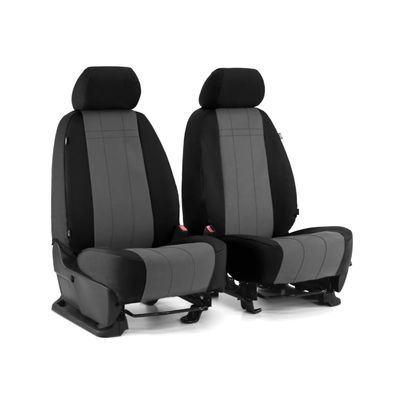 ShearComfort Waterproof Cordura Seat Covers Rear Seats for 2008 Lexus RX Series in Black w/Gray Inserts