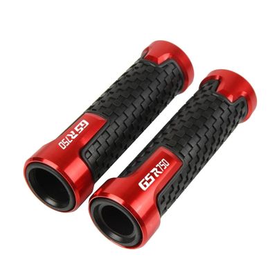 LIJIAH Motorcycle Accessories 22mm Handlebar Grips Handle Hand Bar Grip for Suzuki GSR750 GSR 750 2011-2020 2019 2018 2017 2016 2015(Color:Rojo)