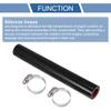X AUTOHAUX Straight Coupler Silicone Hose 18mm 0.71" ID 7.87" Length 0 Universal Car Silicone Hose Coolant Hose 4-Ply 5mm Thickness Air Intake/Turbo/Intercooler Piping Tube Black Red 1 Set view 4