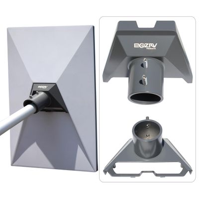 EEZ RV Products Pipe Adapter for Starlink Gen3 or Gen4/4X Standard Dish,Adaptor Fits up to 2.0" Pole