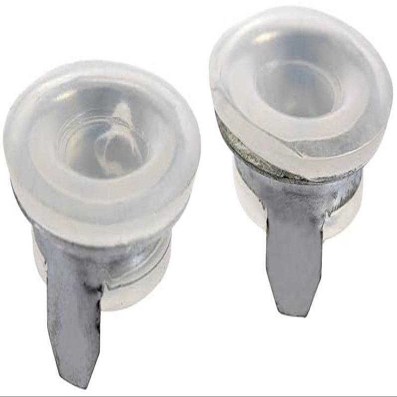 OER Clear Door Lock Knob Ferrule Set Fits 1965-1967 Impala Bonneville & Catalina