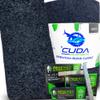 Cuda Boat Bunk Carpet 9 Inch Wide x 13ft - 30oz -RUSTPROOF Staples Inside-Premium Carpet for Boat Trailers Bunk Boards Parts Accessories Gray Grey Charcoal Lift Runners Covers Marine Grade Waterproof view 1