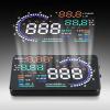 5.5inch Car HUD Car, Auto Windshield Screen Speed Display, OBD 2 EU OBD Compatible, with Driving Mileage Measurement for Cars view 1