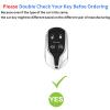 JUIMWDY Key Fob Cover for Maserati,Soft TPU Key Case Shell Compatible with 2013-up Maserati Quattroporte, Ghibli, 2017-up Levante Remote Smart Key Protector view 2