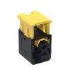 RAFKJQ 1/5/10/20/Sets 2 Pin 3.5 MM Automotive Connector TE Tyco AMP Waterproof Wiring Socket with Rubber Seals Terminals 1-1418483-1(Color:2p Male Female,Size:5 Sets_2P) view 3