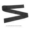 Black Polyester Winch Rope Protector Sleeve for Marine Recovery view 2