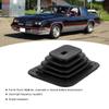 JOROBURO Shifter Dust Cover, Car Shift Knob Dust Cover, Rubber Shifter Boot Gear Panel Dust Cover 5 5/8in x 6 3/4in Manual Automatic 350,Universal Gear Shift Cover view 4