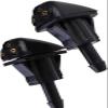 PAZONE 2 pcs Car Windshield Wiper Nozzle for Kia for Sorento 2003 2004 2005 2006 2007 2008 2009 Car Plastic Windshield Washer Wiper Water Spray Nozzle Wiper Nozzle, Black view 1