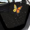 LACIYISON Butterfly Sunflower Galaxy Pattern 4Pcs Car Seat Covers Full Set, Breathable Front & Back Seat Cover, Car Seat Protector Universal Fit for Sedan, Truck and SUV view 4