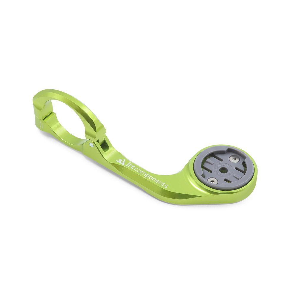 JRC Components Low Profile Out Front Mount - Compatible with Wahoo - Acid Green