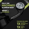JRC Components Low Profile Out Front Mount - Compatible with Wahoo - Acid Green view 2