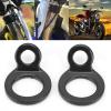 Stainless Steel D Shaped Pair Trailer Tie Down Rings for Motorcycle ATV view 4