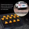 CYHTYM Curb Ramp Car Rubber Ramp with Expansion Screws, Anti Slip Solid Threshold Ramp, Used for Garages, Sidewalks, Loading Docks(Size:50x37x16cm) view 4