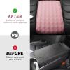 Hbxdeco Car Armrest Cushion, 12.2"8.3" Leather Auto Memory Foam Center Console Pad with Storage Pocket, Waterproof & Anti-Scratch Elbow Pillow Armrest Seat Box Protector, Universal Fit (Pink) view 4